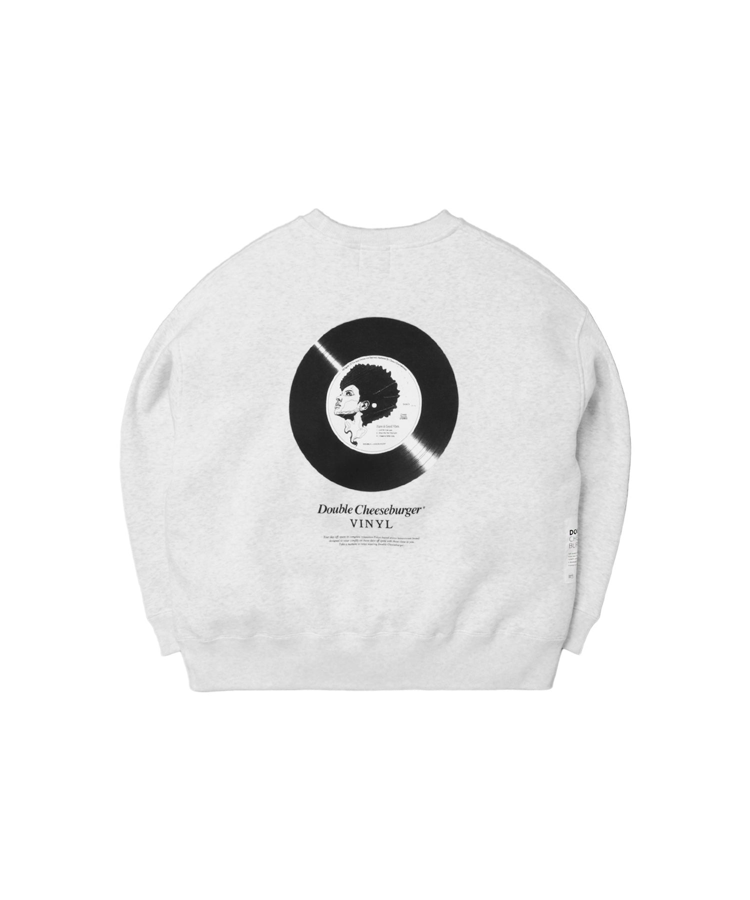 Sweat Shirts -VINYL- – DOUBLE CHEESEBURGER