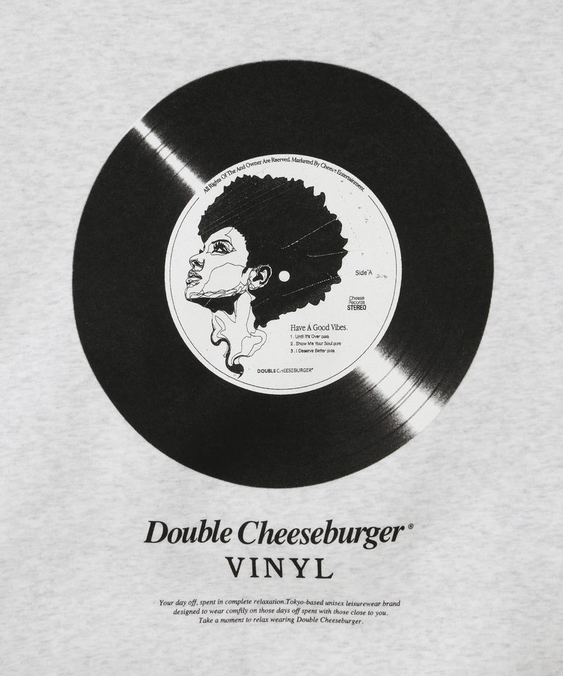 Sweat Shirts -VINYL- – DOUBLE CHEESEBURGER